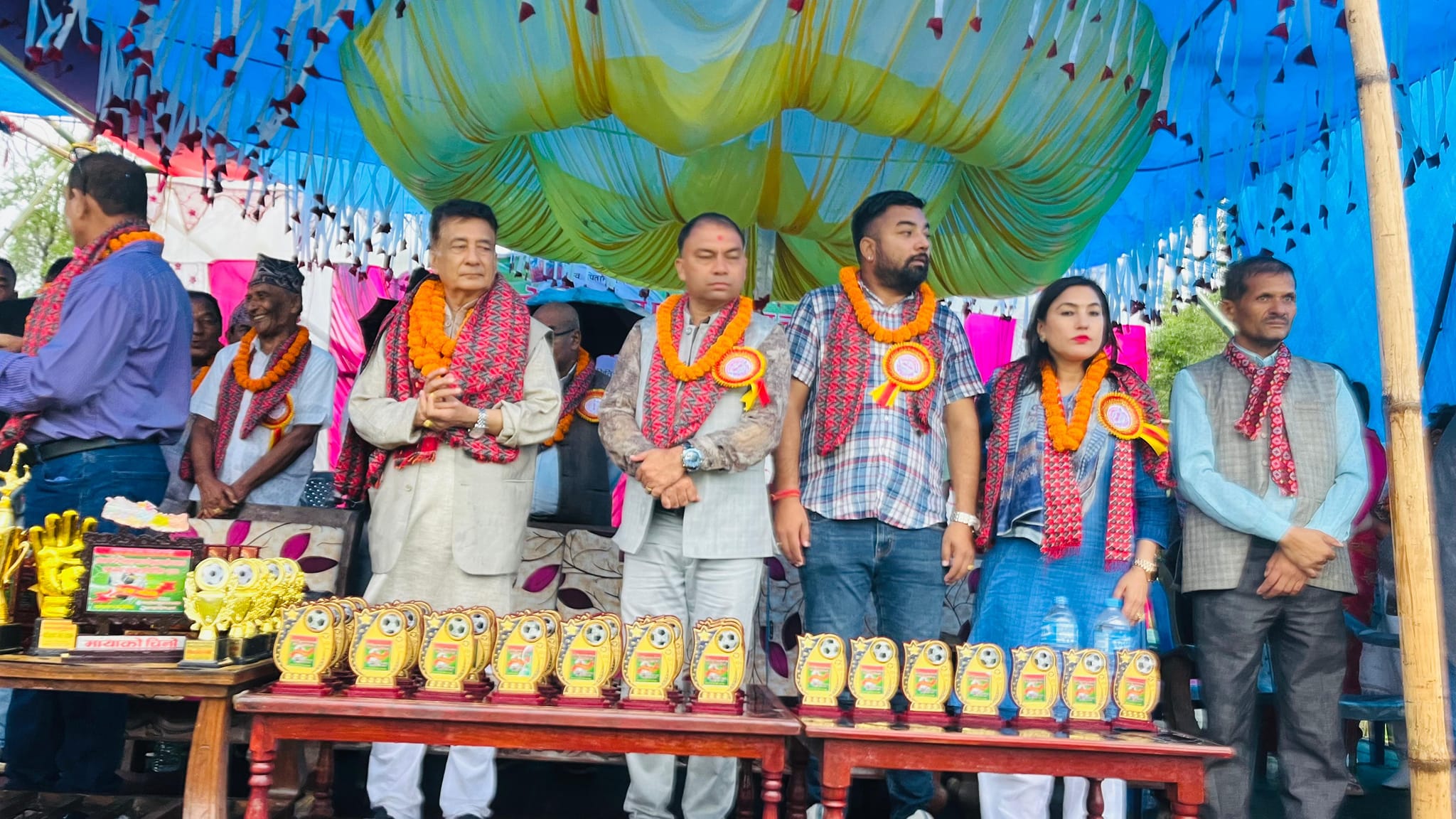 KG Gelal Foundation Challenge Cup Kicks Off with Grand Inauguration by Hon. Gyanendra Bahadur Karki